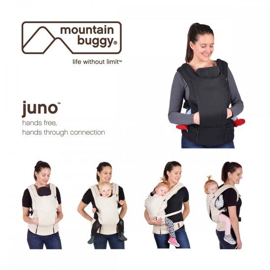 Кенгуру - ерго раница Juno Carrier Mountain Buggy, черно
