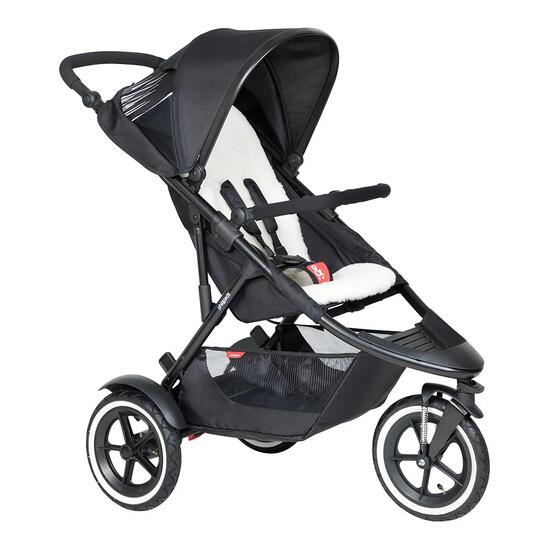 Подложка за седалка Lambskin Phil&Teds, светло бежова