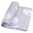 Муселиново одеяло за количка Fauna Friends, Playgro, 70х70 см, 0м+