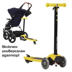 Степенка и тротинетка FreeRider Mountain Buggy, жълта